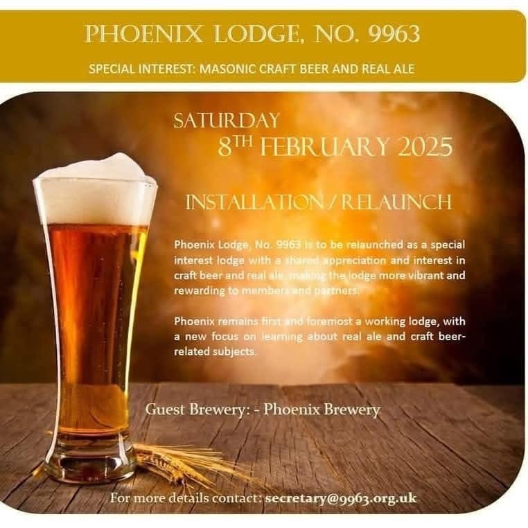 February 2025 - Installation Meeting & Phoenix Brewery 485395064 1073702611460759 7618865755735196248 n